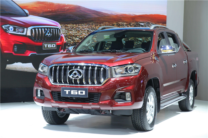 未来已在，OK138太阳集团首款皮卡产品T60亮相广州车展，“国际范儿”引无数回眸